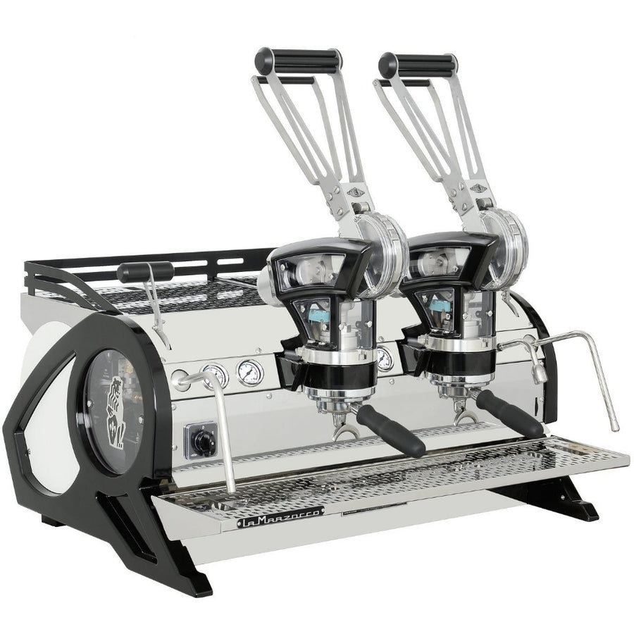 La Marzocco Leva S two group lever espresso machine, front view